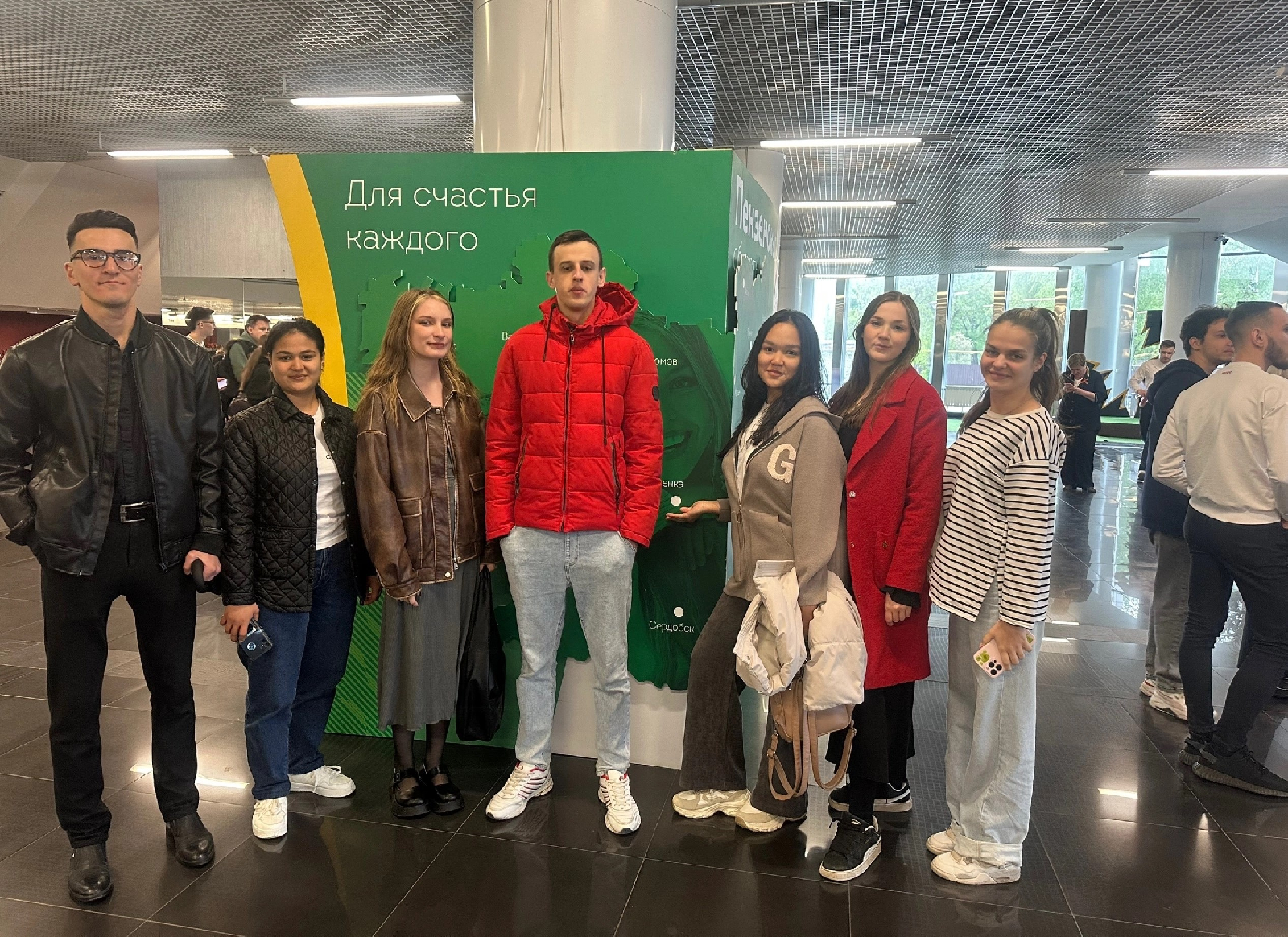 Студенты и преподаватели кафедры на мероприятии «Поклонимся великим тем годам!»